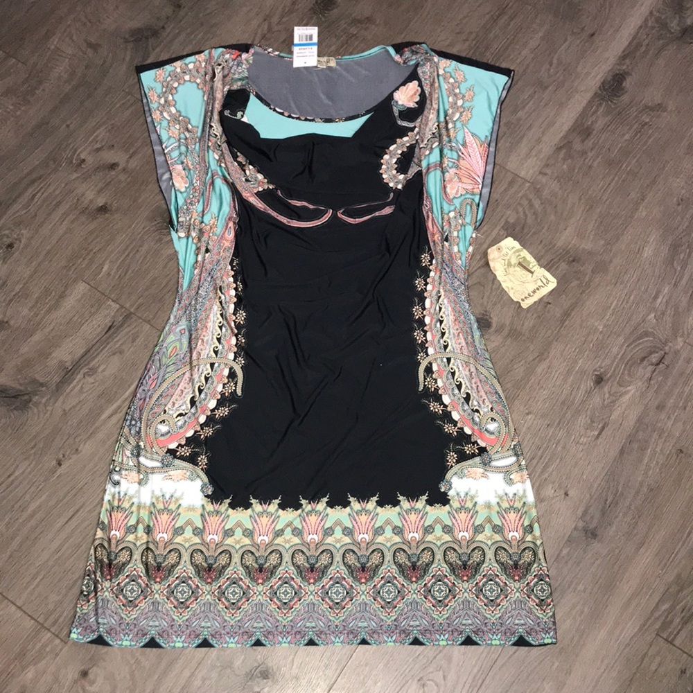 One World Multi Colored Dress.